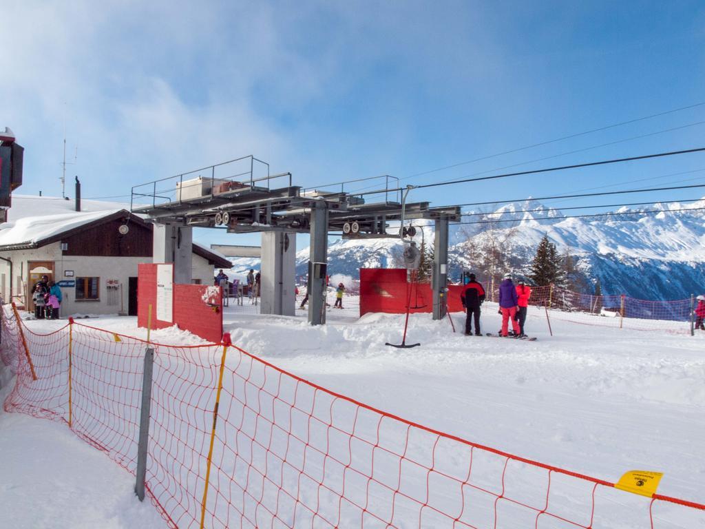 Chalet Skilift Rosswald Buitenkant foto